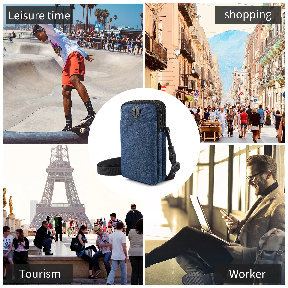 Crossbody Bags For Men Purses For Women 5