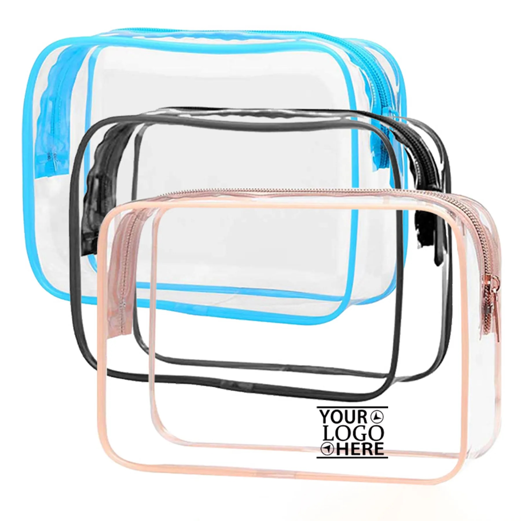 Travel Cosmetic Clear Toiletry Bag 2