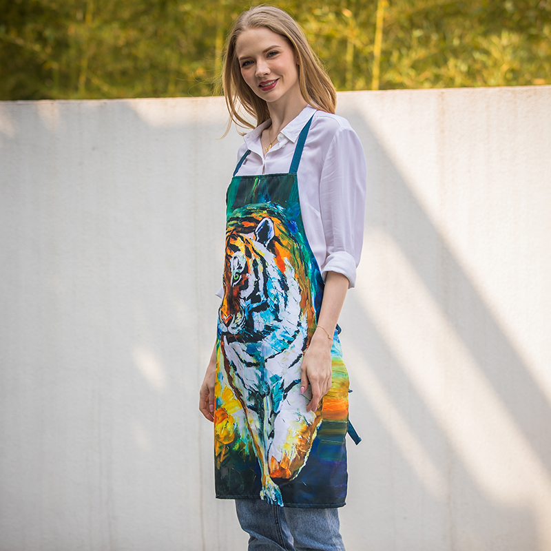 SUPER APRON w/ Divided Pocket & Adjustable Neck Strap 2