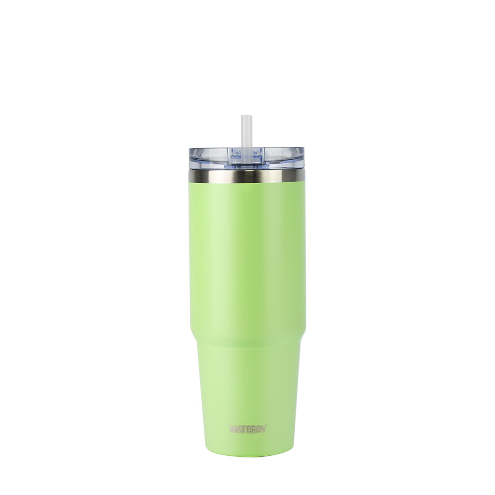 Custom 30oz cold coffee cup with straw 4