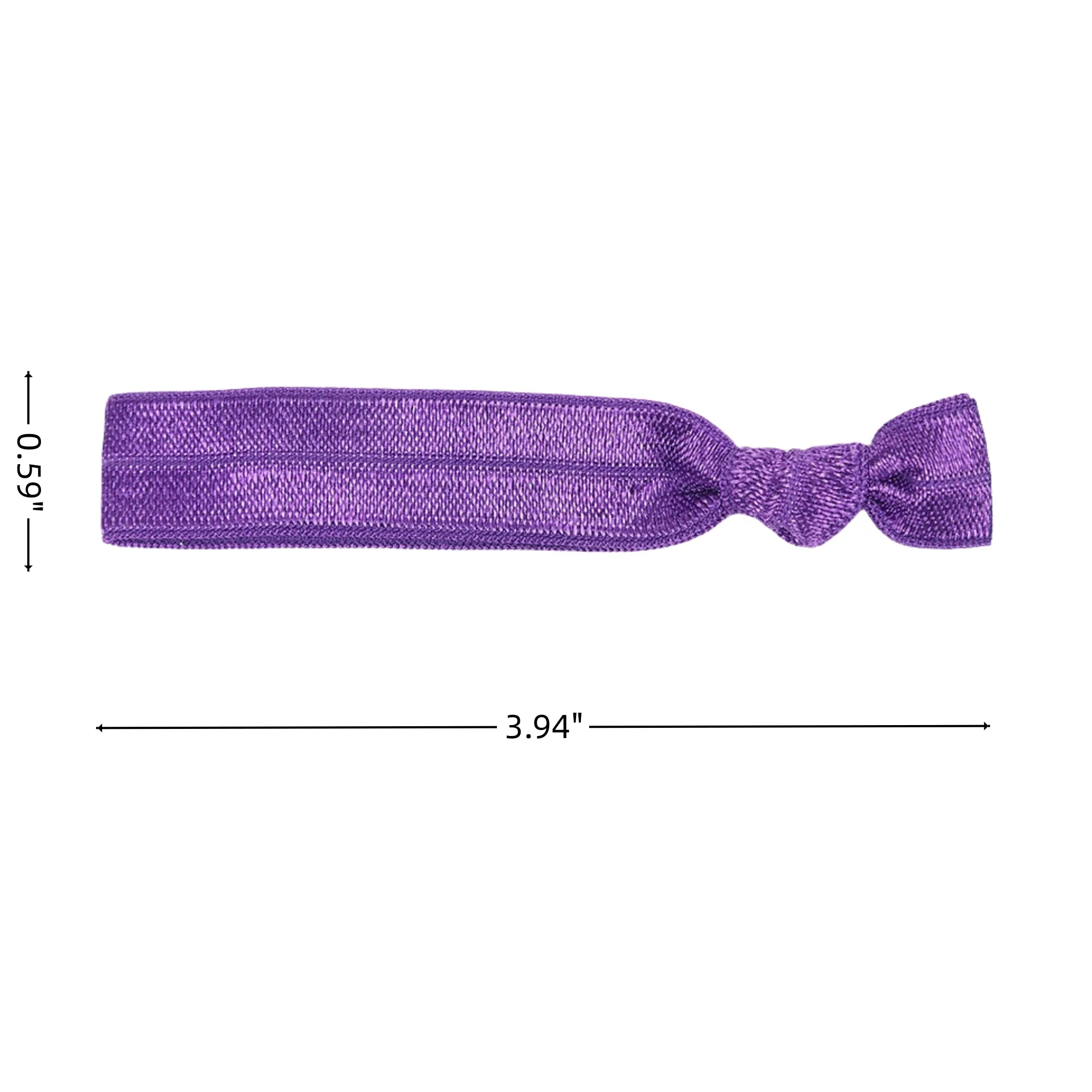 Knotted Hair Ties Elastic Wrist Bands Ribbon 4