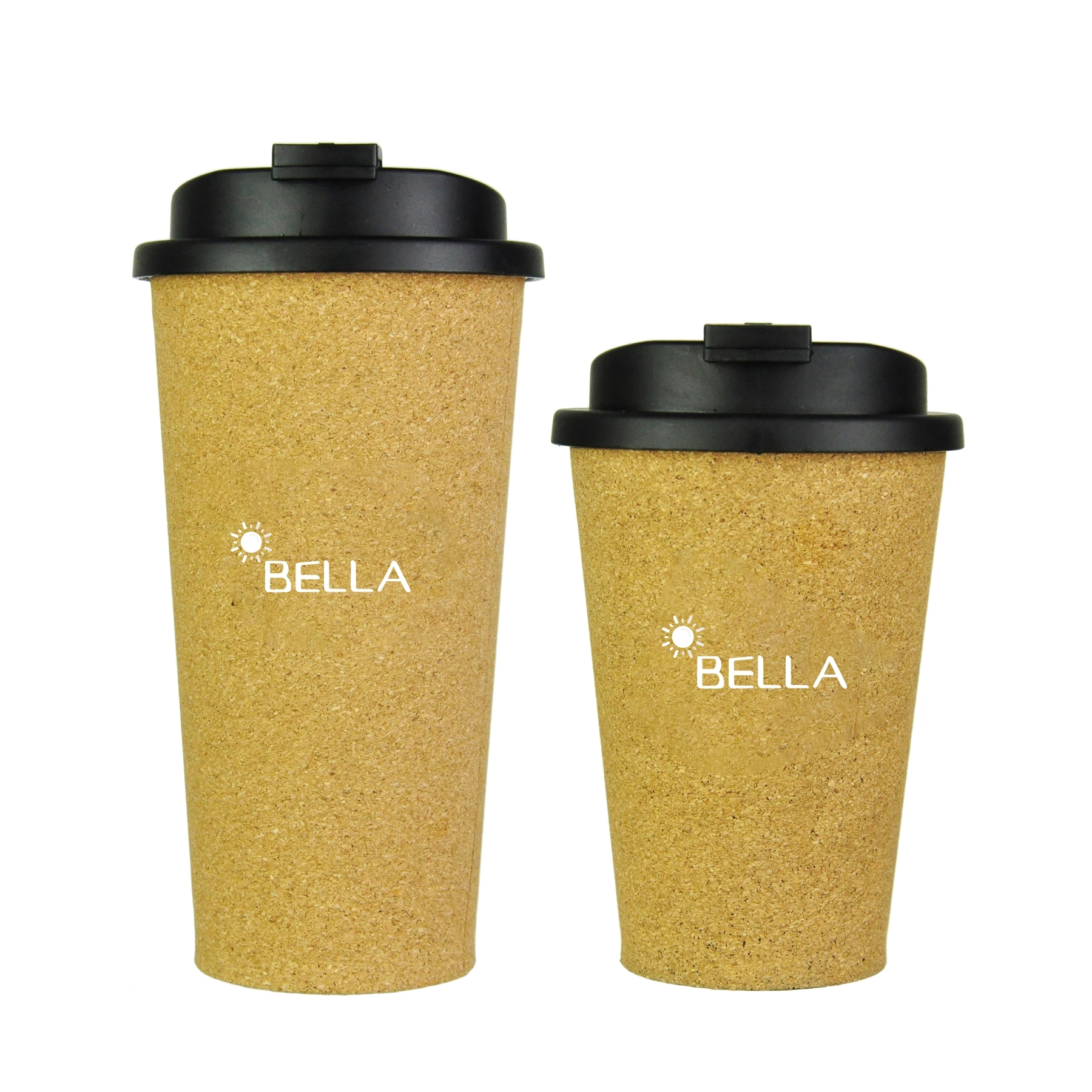 Cork Coffee Mug With Lid 10Oz 14Oz 2
