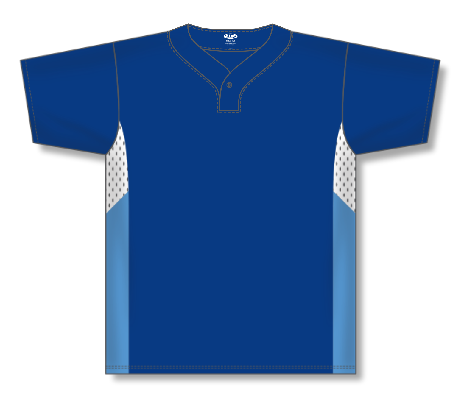 One Button Baseball Jerseys BA1763-G01 9