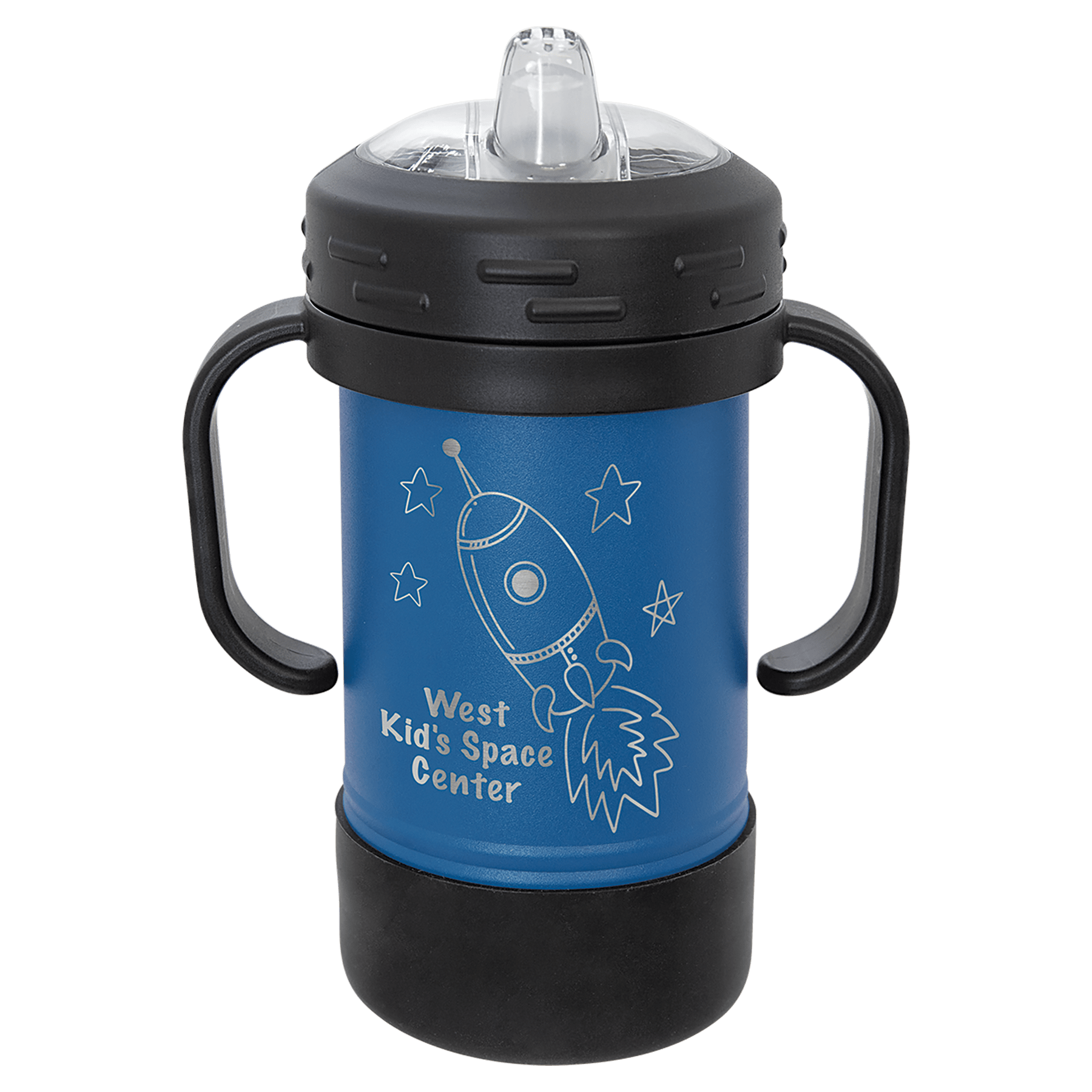 Polar Camel 10 oz. Royal Blue Sippy Cup 2