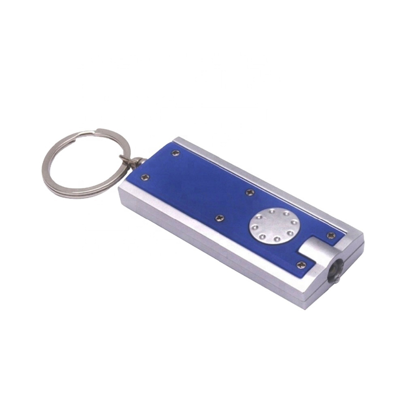 Custom Logo Printed Promotional LED Light Keyring/Key Chain 2