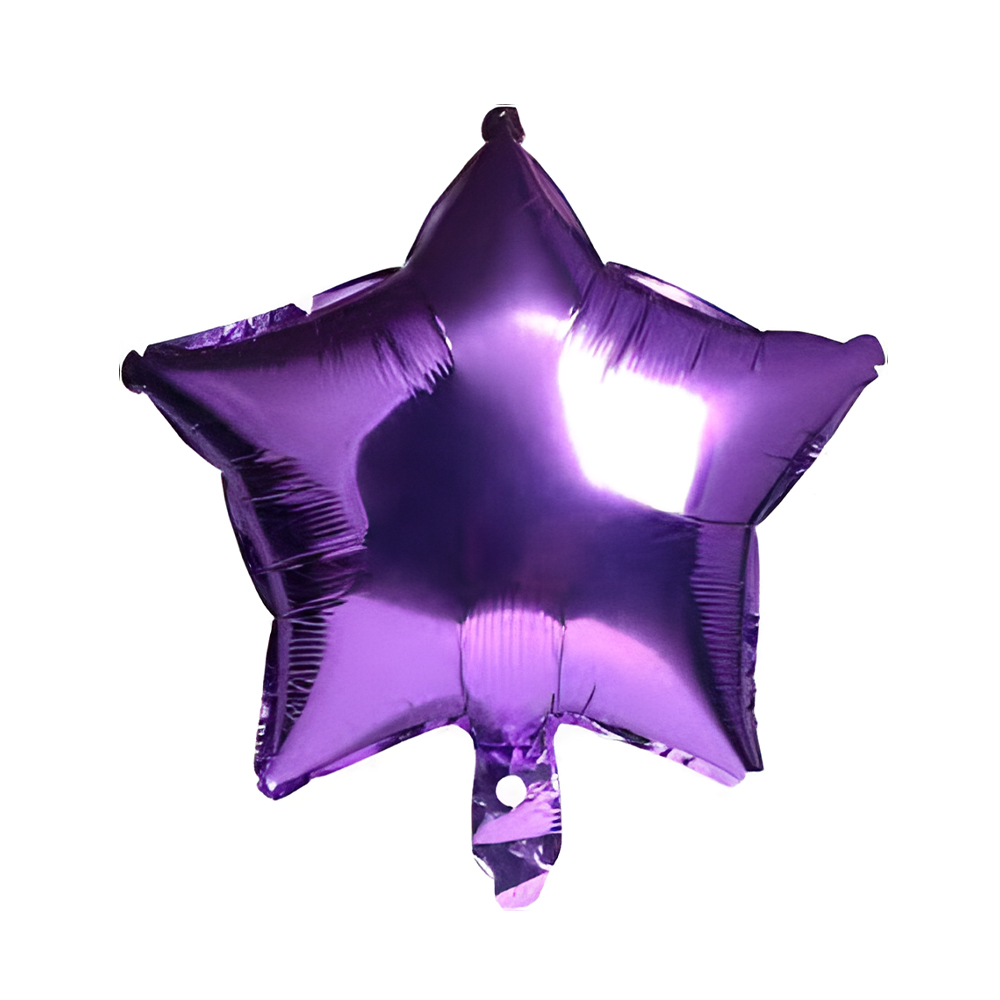 Mylar Balloon - 10" - Heart Or Star Shaped 12
