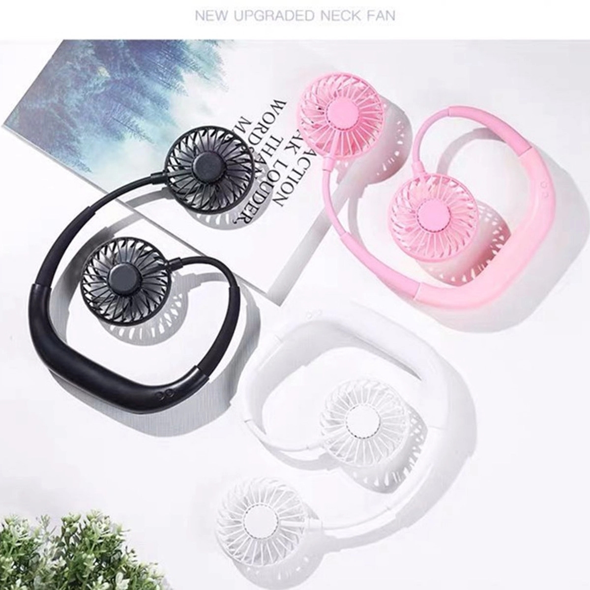 Portable Hanging Neck Sports Fan 5
