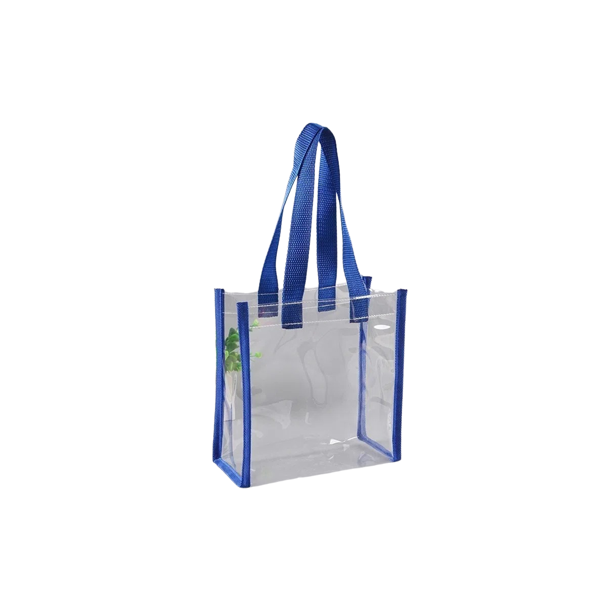 Transparent Polyvinyl Chloride Stadium Tote 11.9" x 11.9" x 6" 3