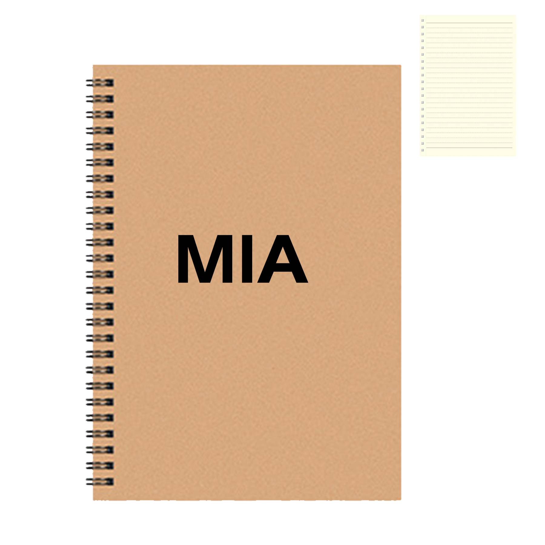 A5 Kraft Paper Notebook 60Sheets/120Pages 1
