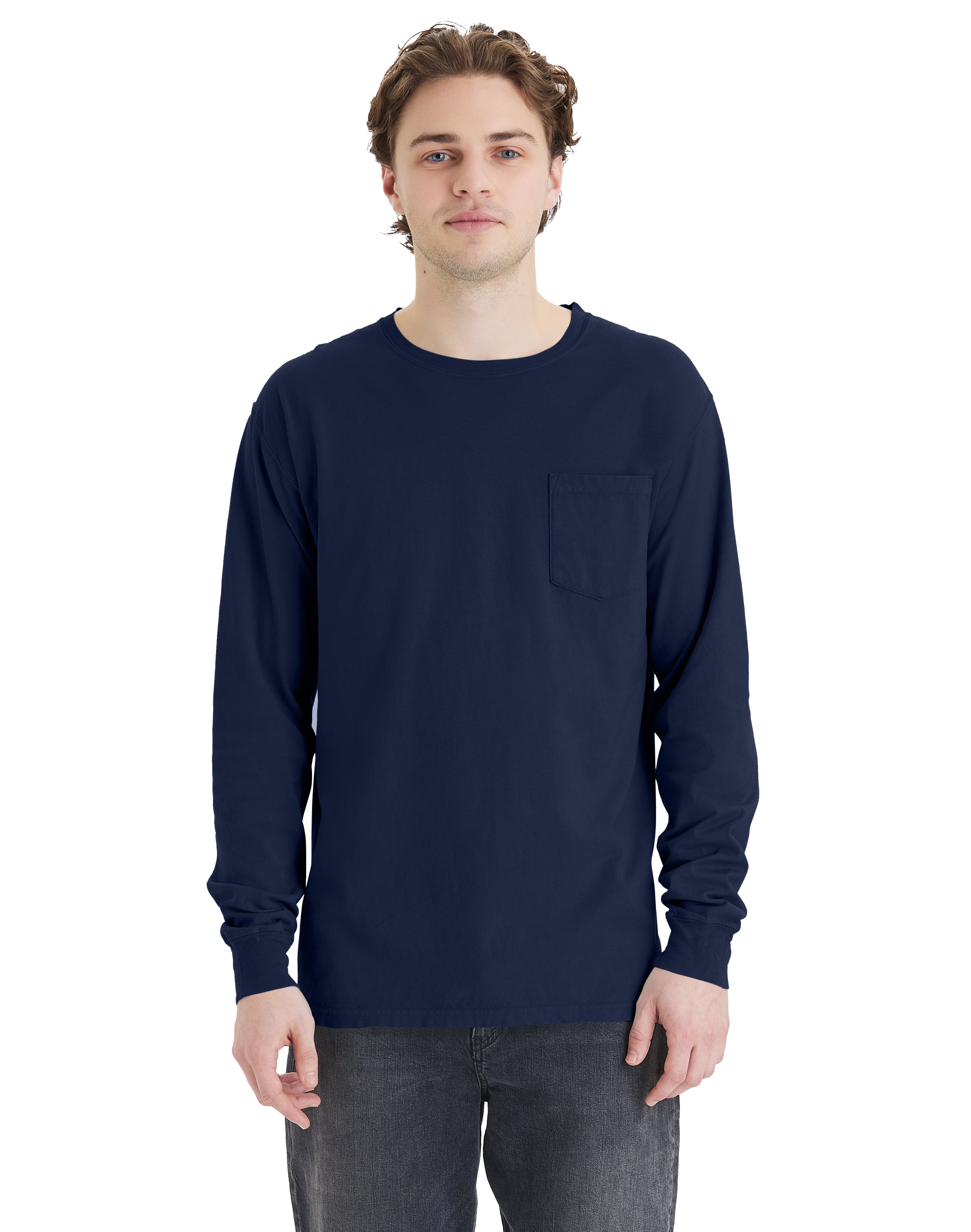 ComfortWash Long Sleeve Pocket T-Shirt 3
