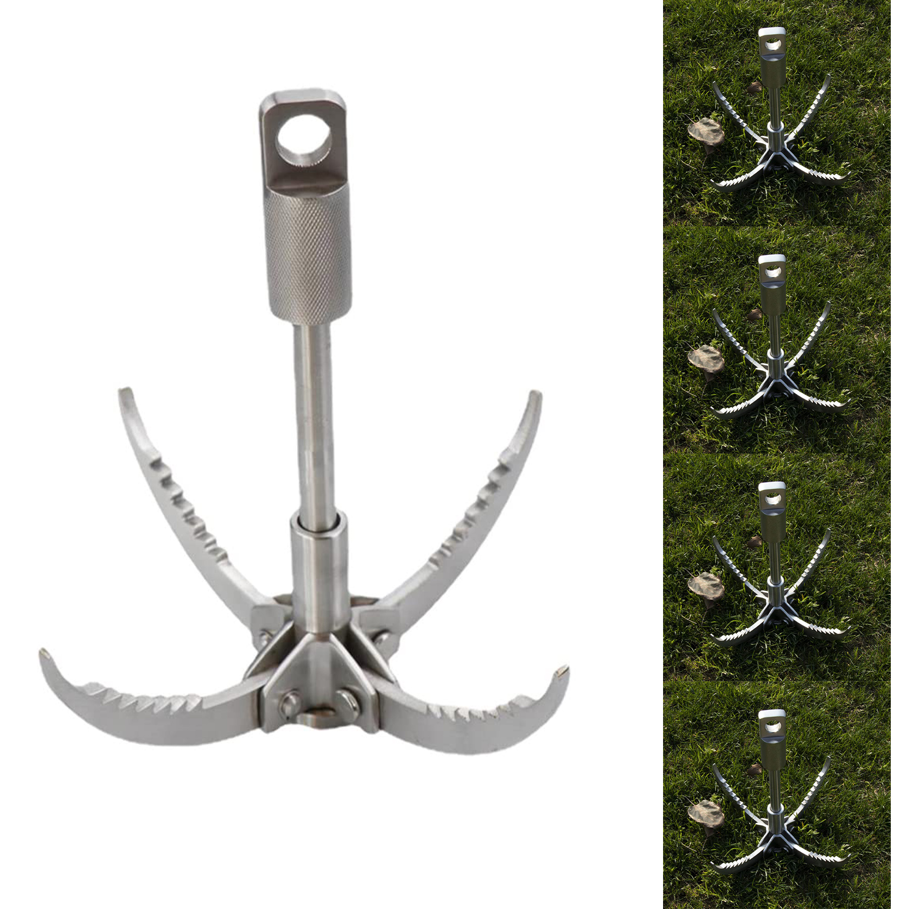 Stainless Steel Grappling Hook 2