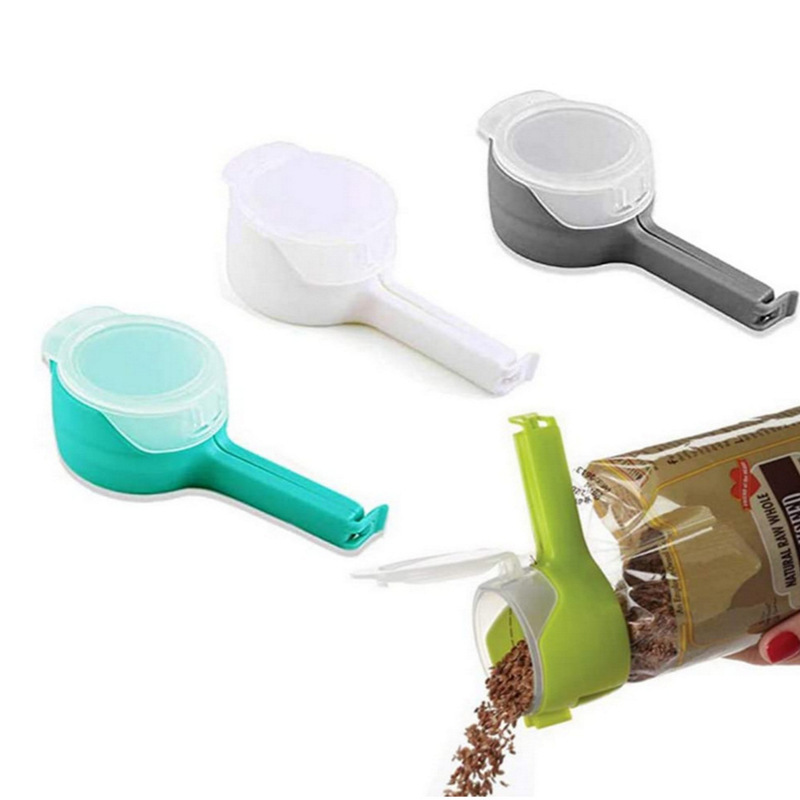 Multifunctional Seal Pour Food Storage Bag Clip 2