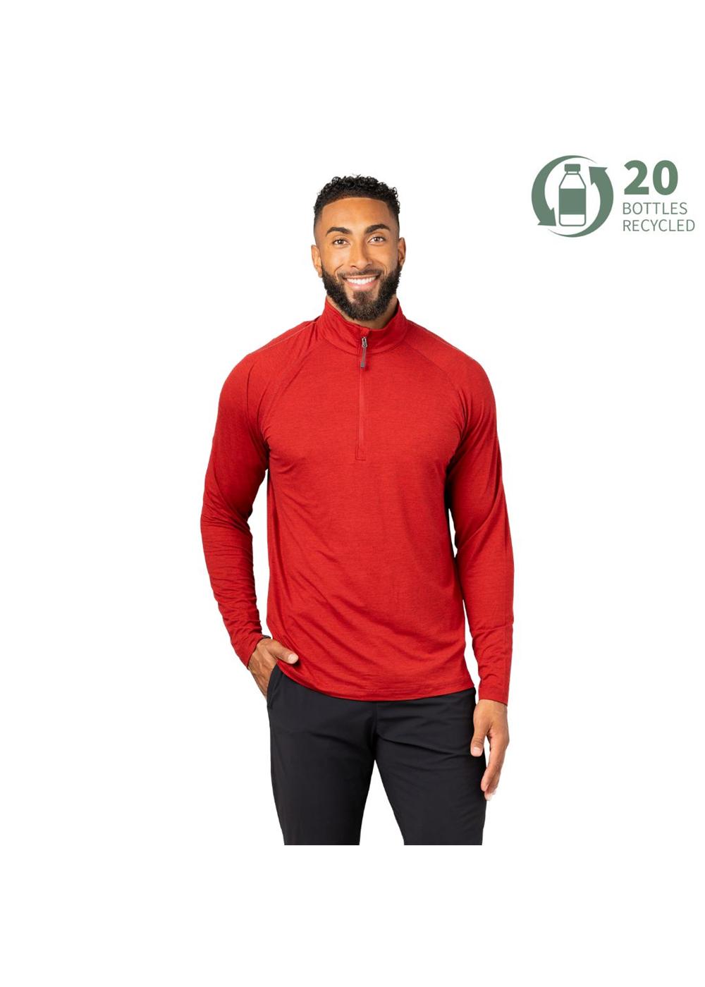 Storm Creek Men's Pacesetter Super Soft Lightweight Quarter Zip 28