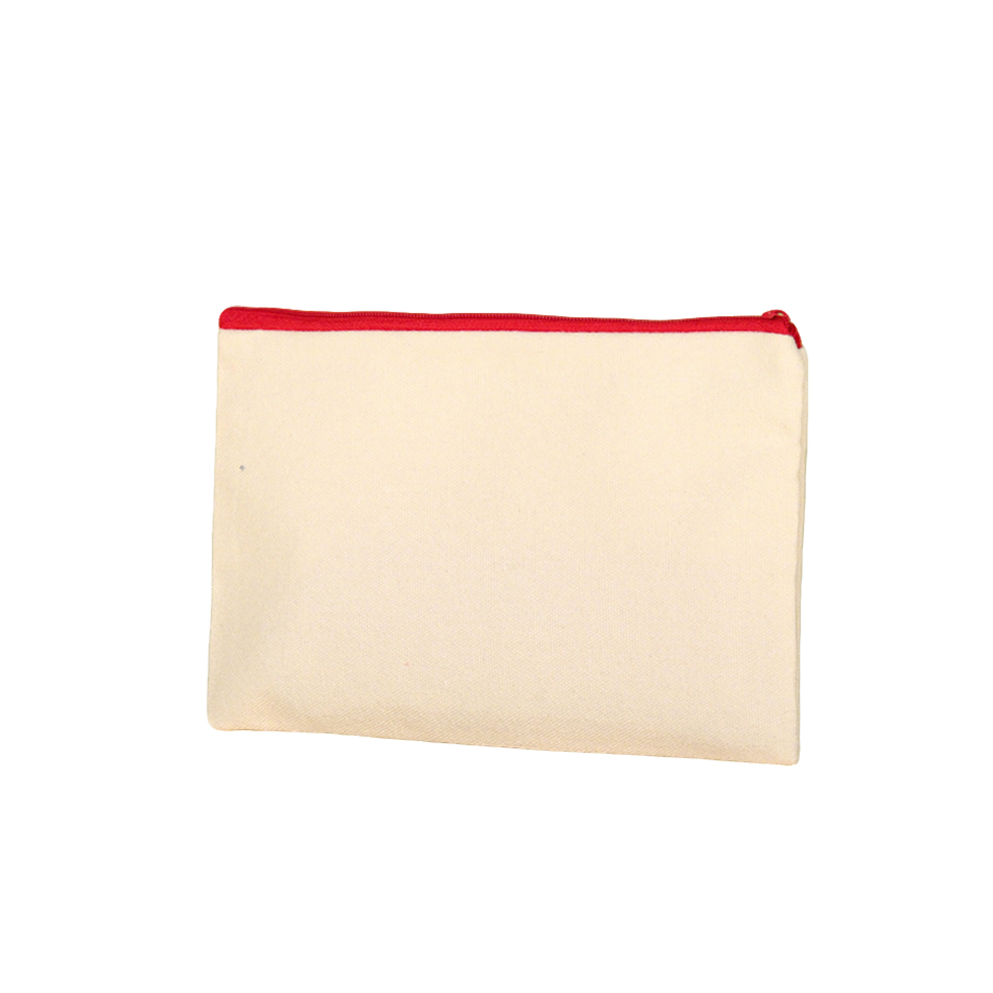 Canvas Cosmetic Bag Pen Case 7.9" x 5.5" 7
