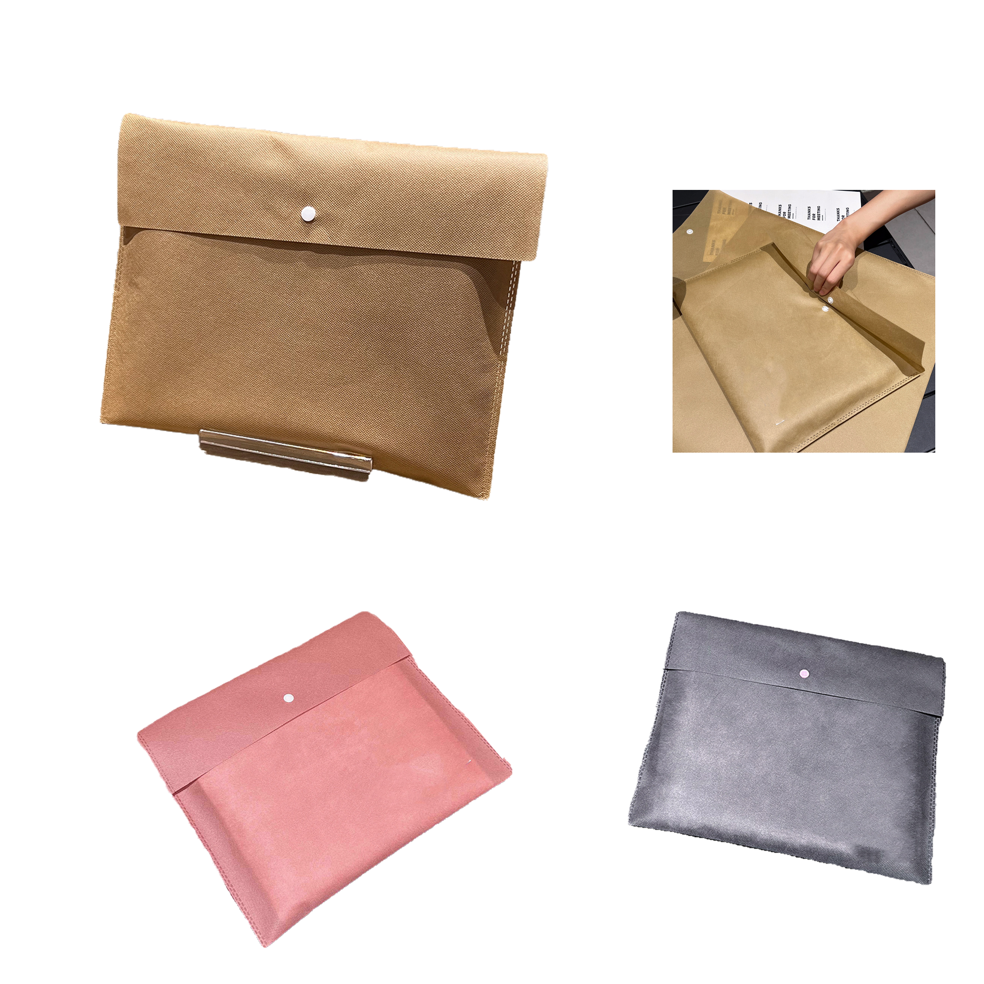 Hidden Buckle Clothing Bag- Non-Woven Package 3