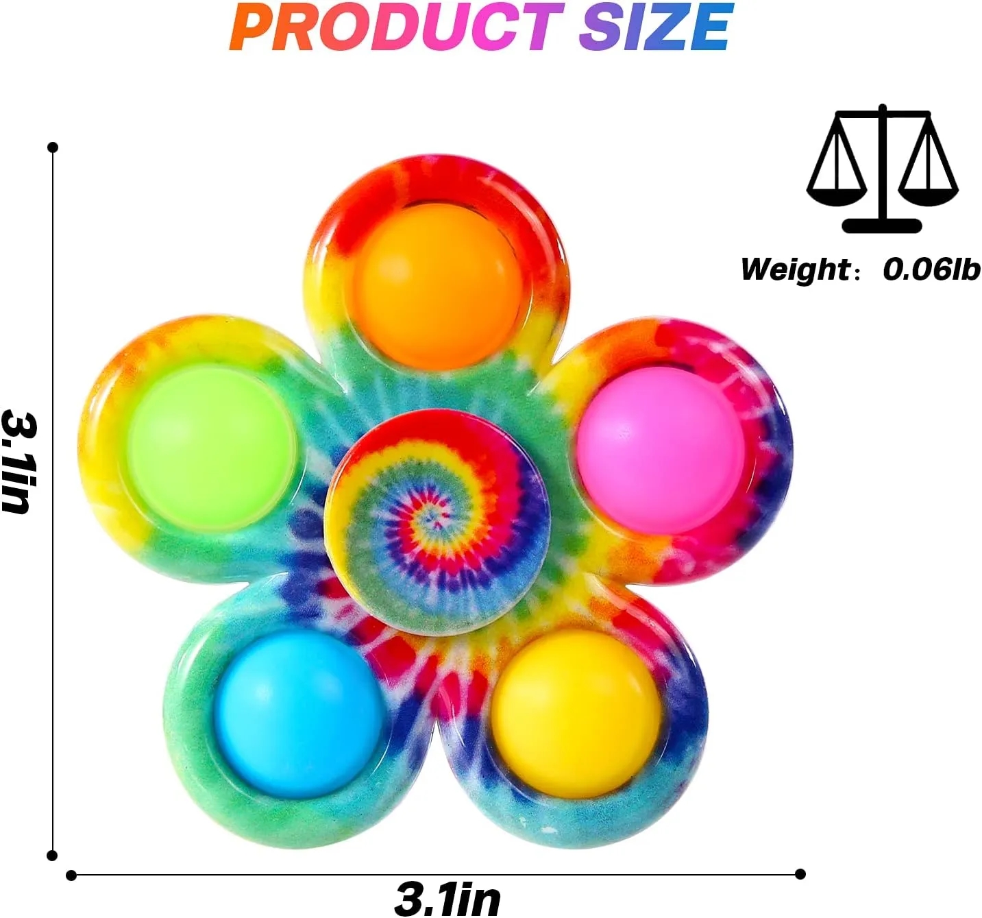 Silicone Rotating Fingertip Gyroscope 2
