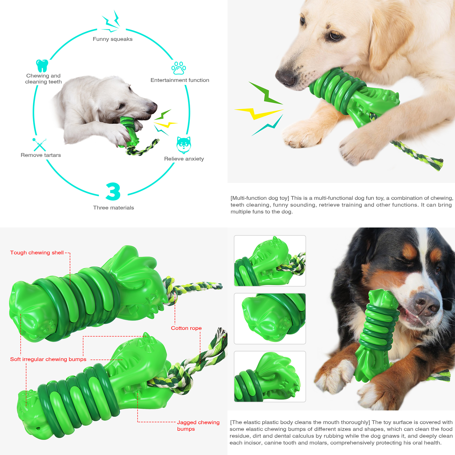 Plastic InteractivePet Chew Toys Pet Supplies 6
