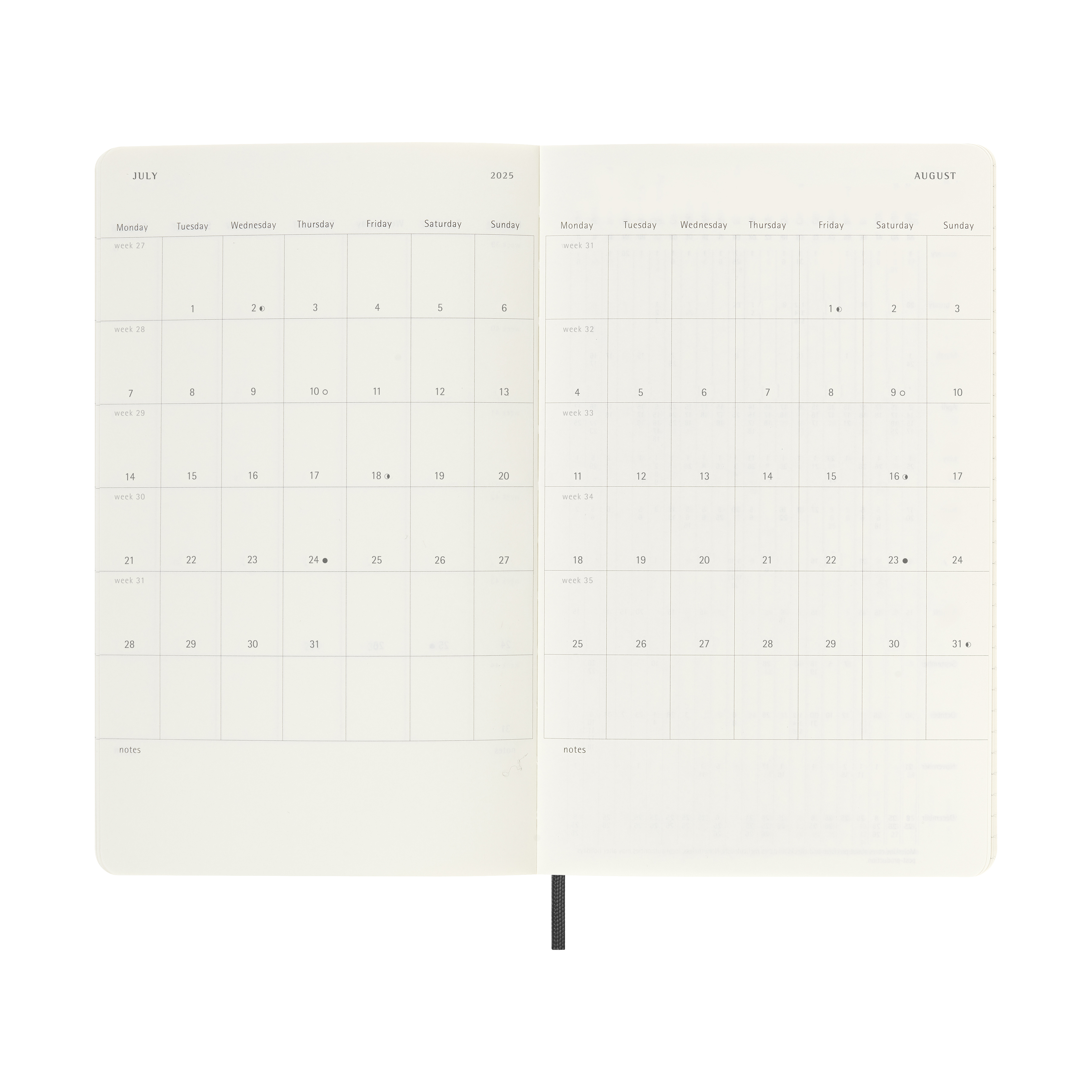 Soft Cover Large 12-Month Weekly 2025 Planner