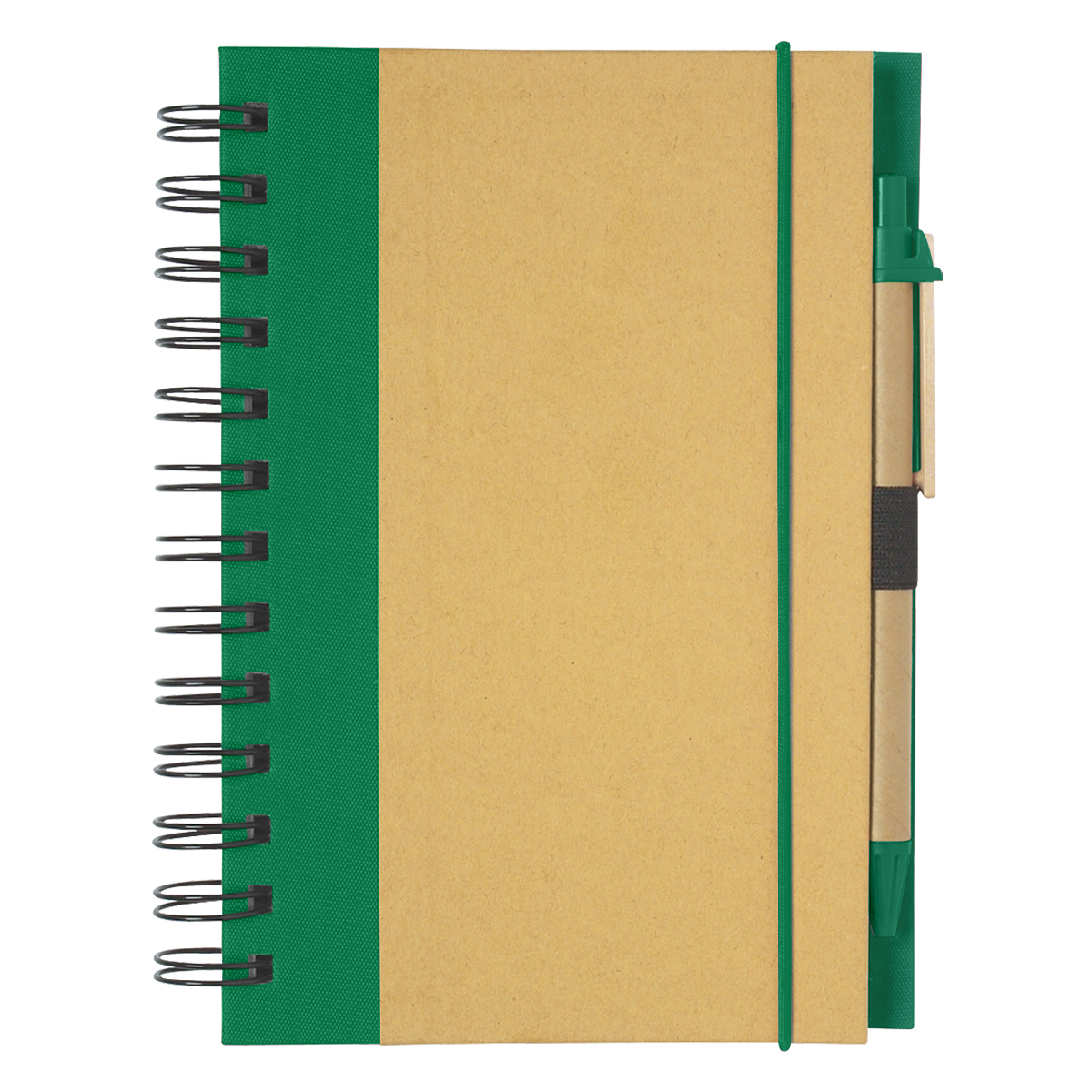 ECO-INSPIRED SPIRAL NOTEBOOK & PEN 17