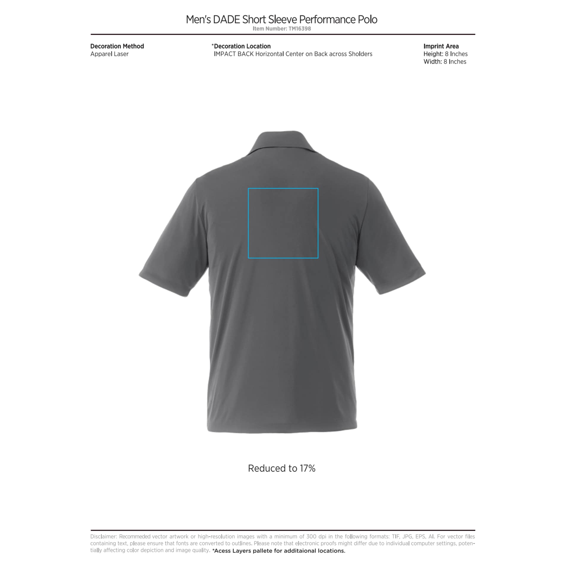 Men's DADE Short Sleeve Polo 238