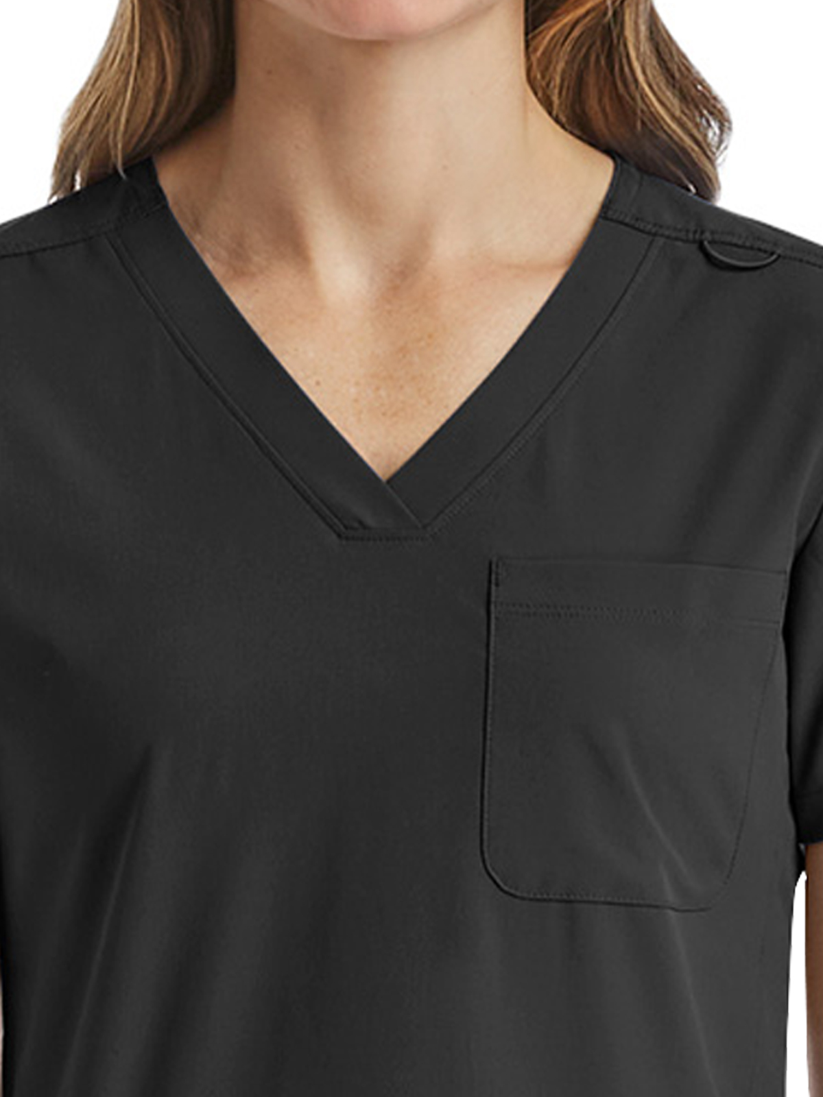 ScrubJoy Originals - Women's Fitted Six-Pocket V-Neck Top 6