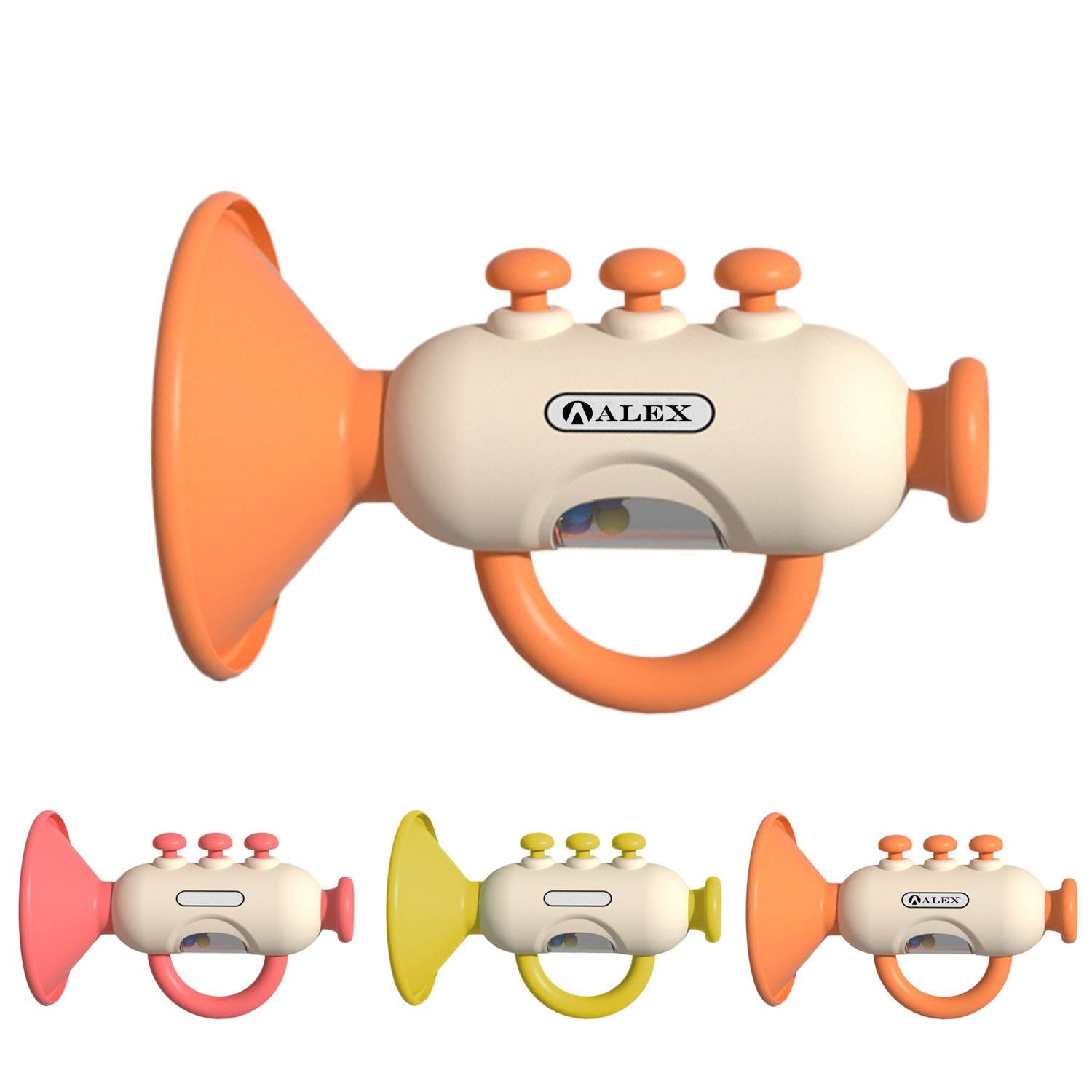 Safe Educational ABS Kids Horn Noise Maker Trumpet Toy 2