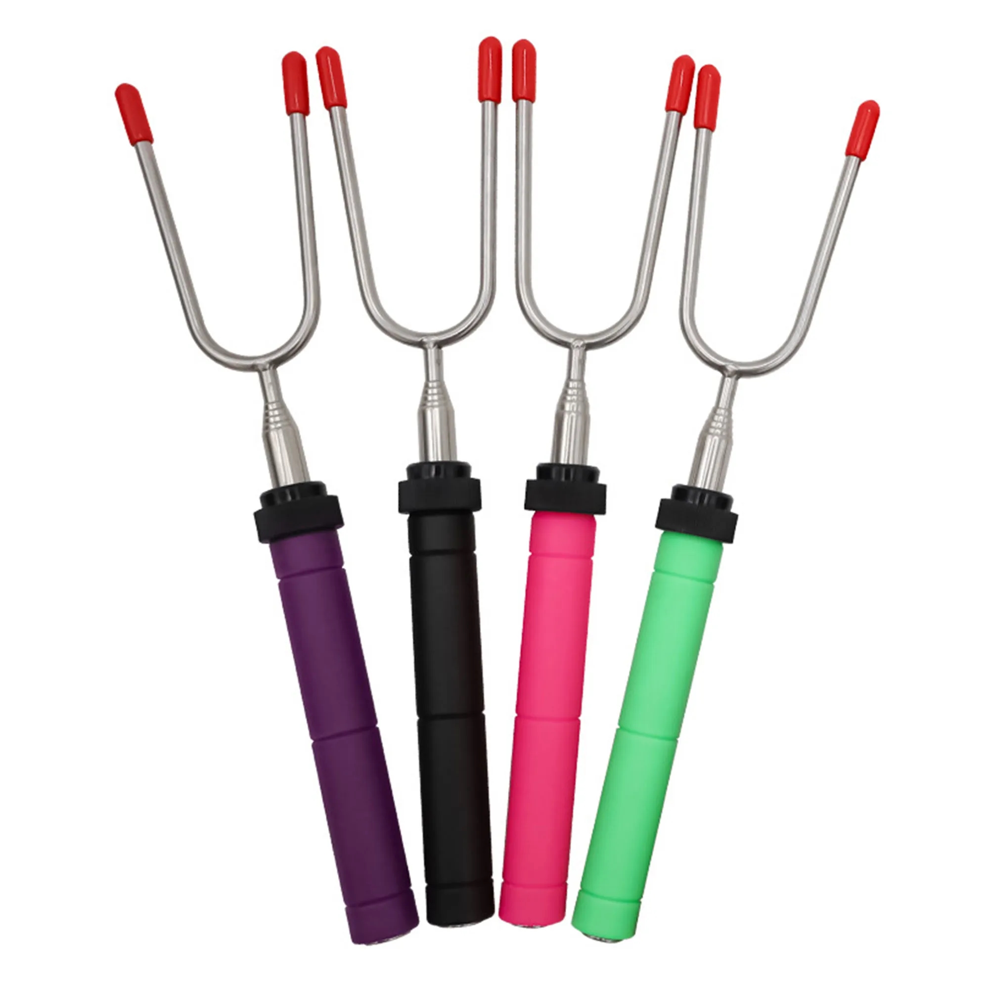 Telescoping Multicolored 34 Inch Hot Dog Sticks 2