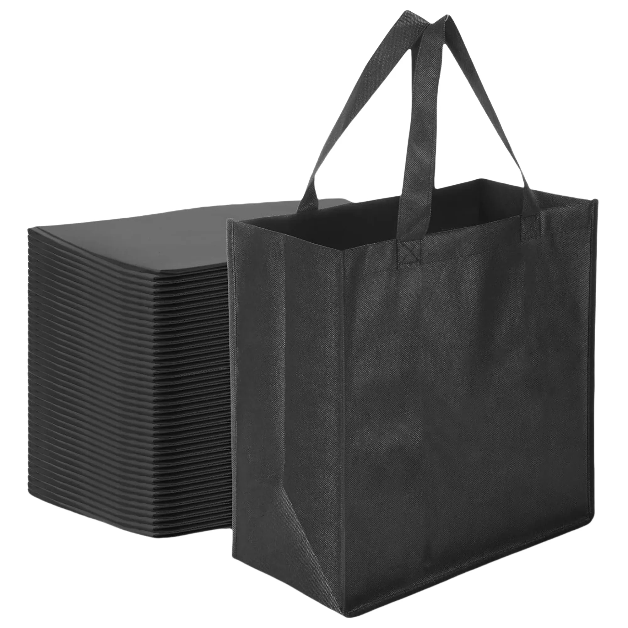 Reusable Foldable Non Woven Grocery Tote Bags 1