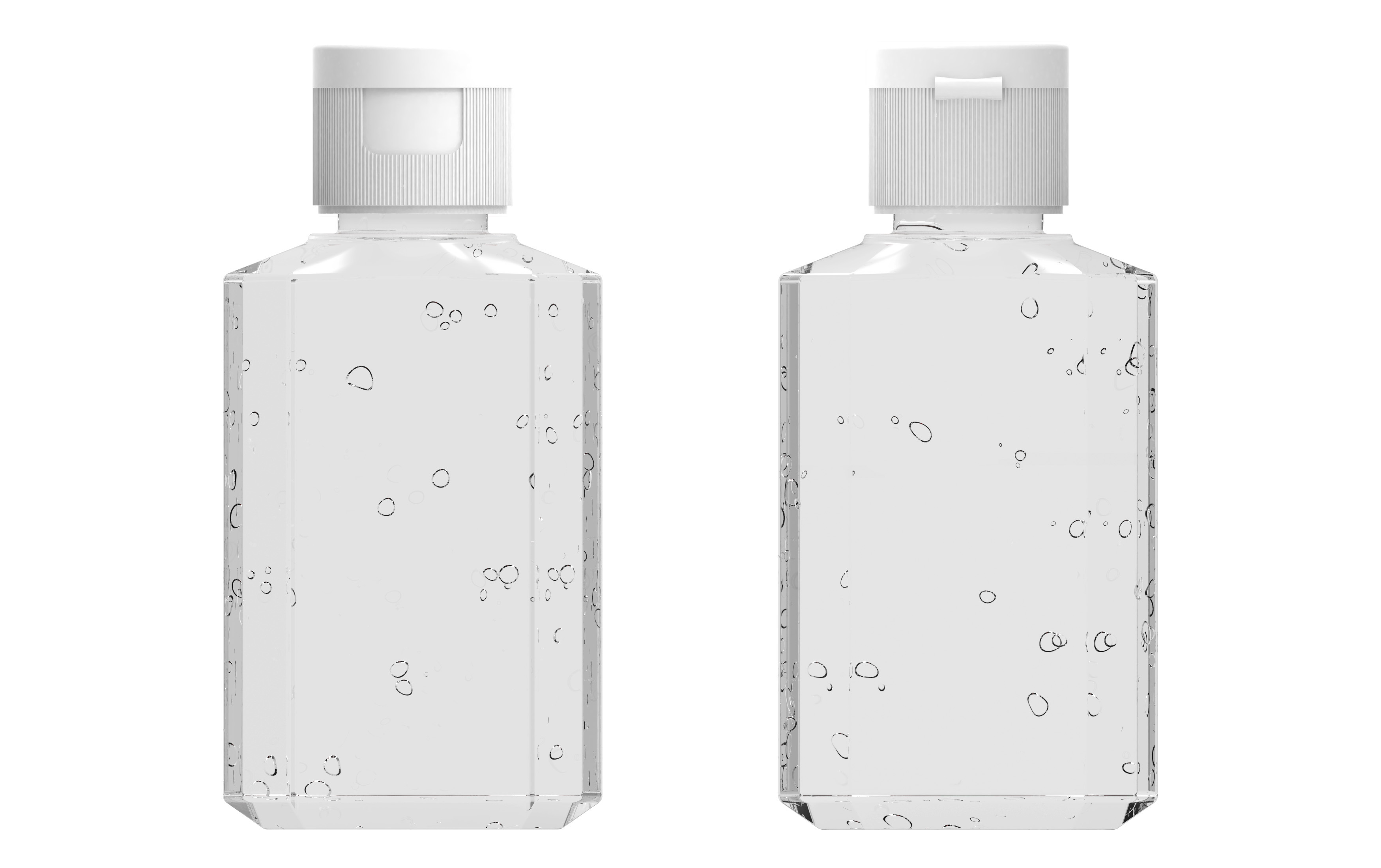2 oz Hand Sanitizer Rectangle Shape - 62% Alcohol 3