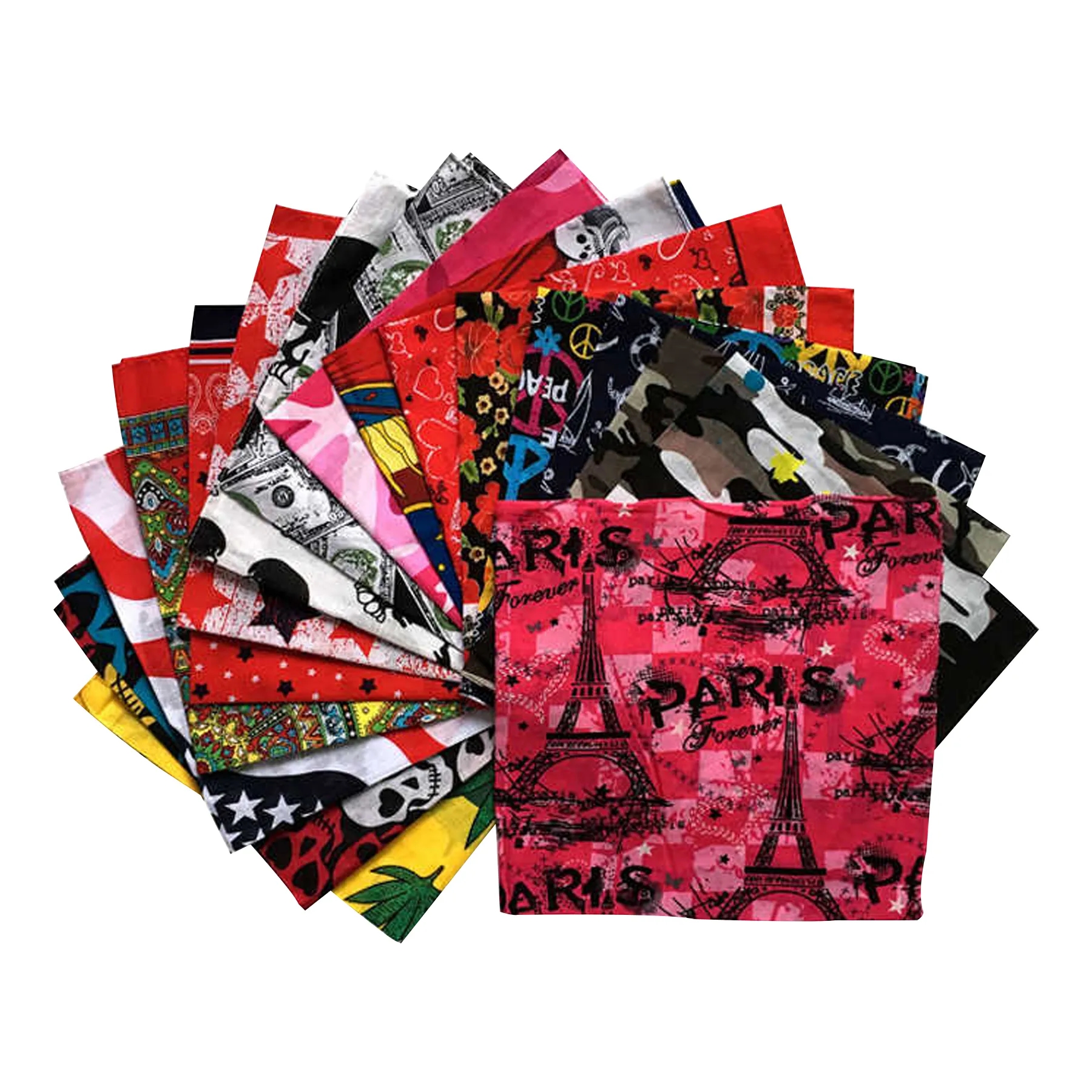 22'' Full Color Square Bandanna 3