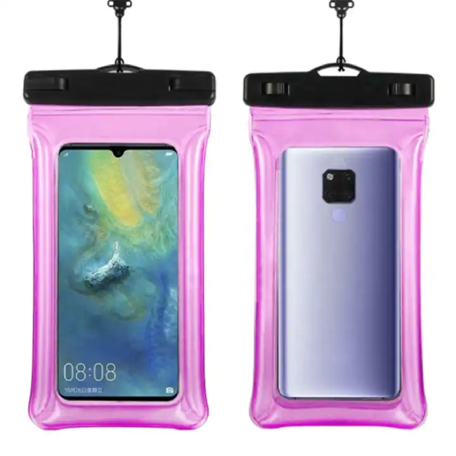 IPX8 Waterproof Floating Smartphone Pouch with Lanyard 5