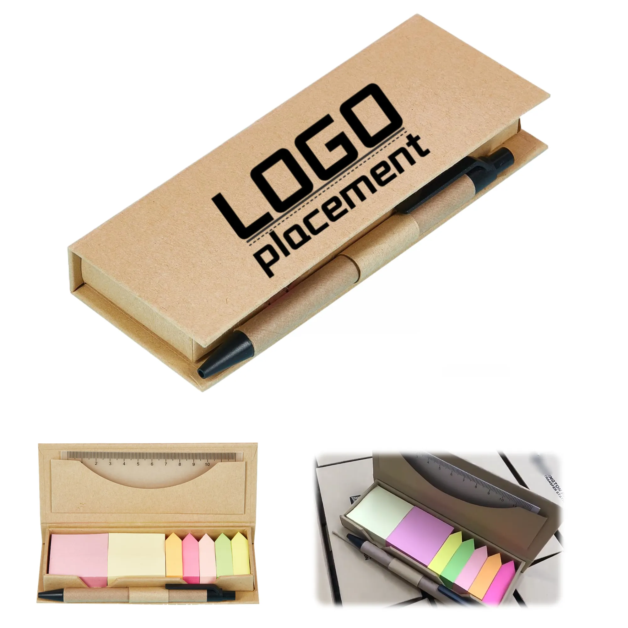 Multi - functional Memo Box with Pen