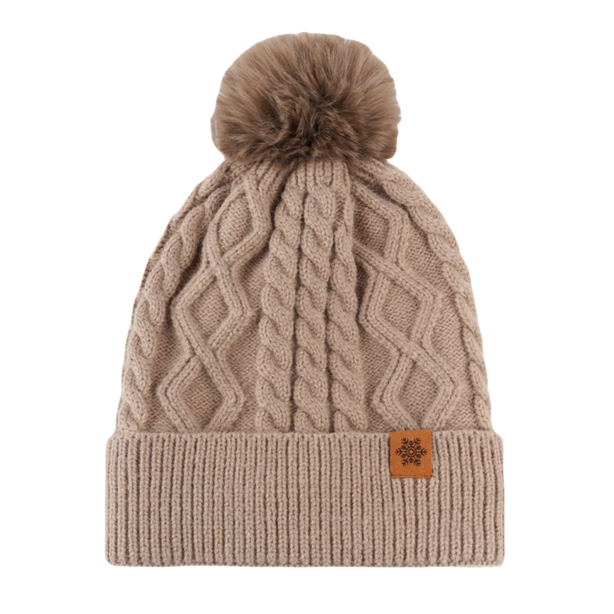 Ladies' Fleece-Lined Knit Hat 2