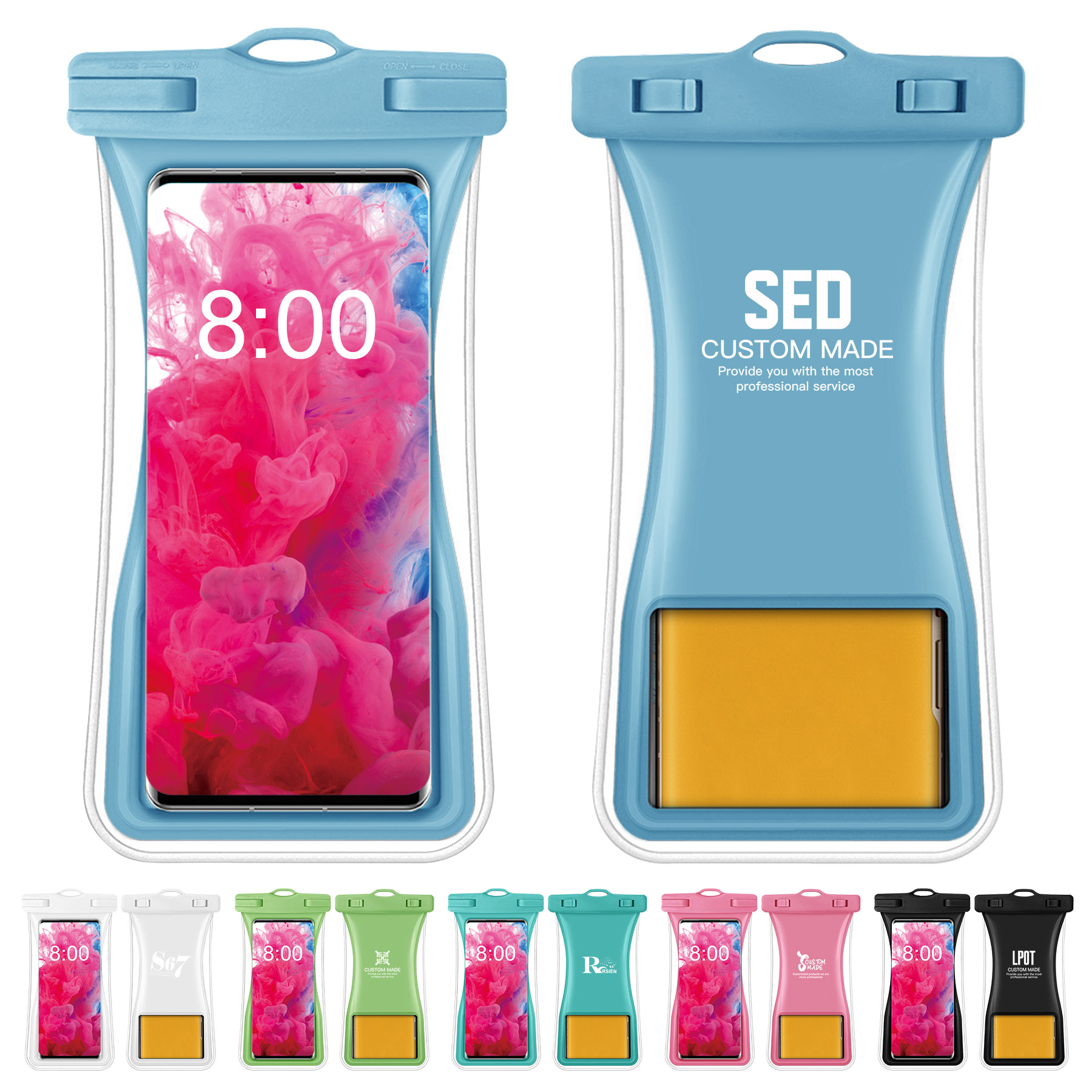 Floating Airbag Waterproof Mobile Phone Bag 8