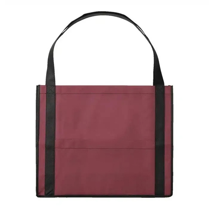 Non-Woven Tote with Mesh Pocket 4