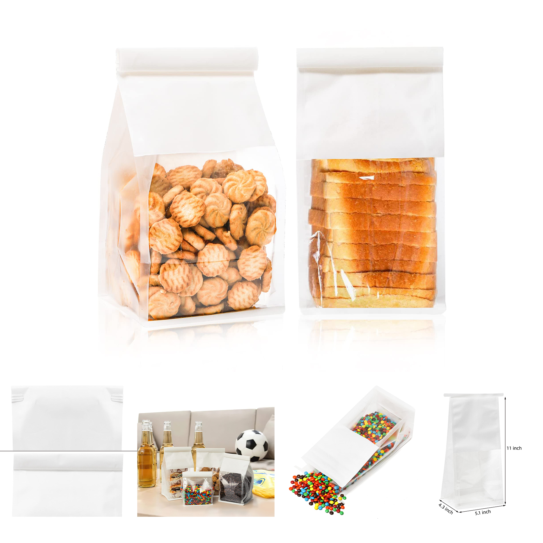 Bakery Bags With Window 2