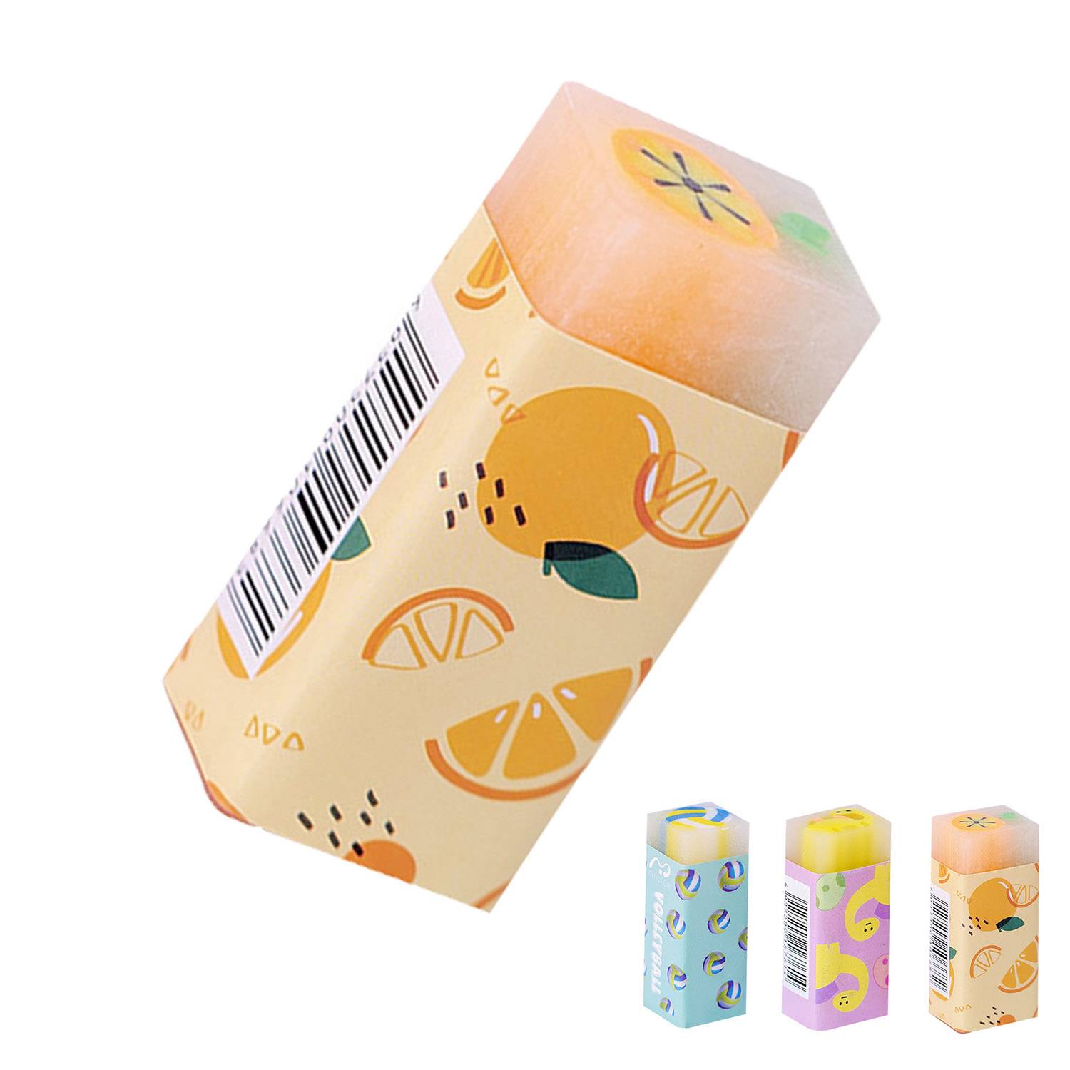 Creative Fruit Student Eraser 10