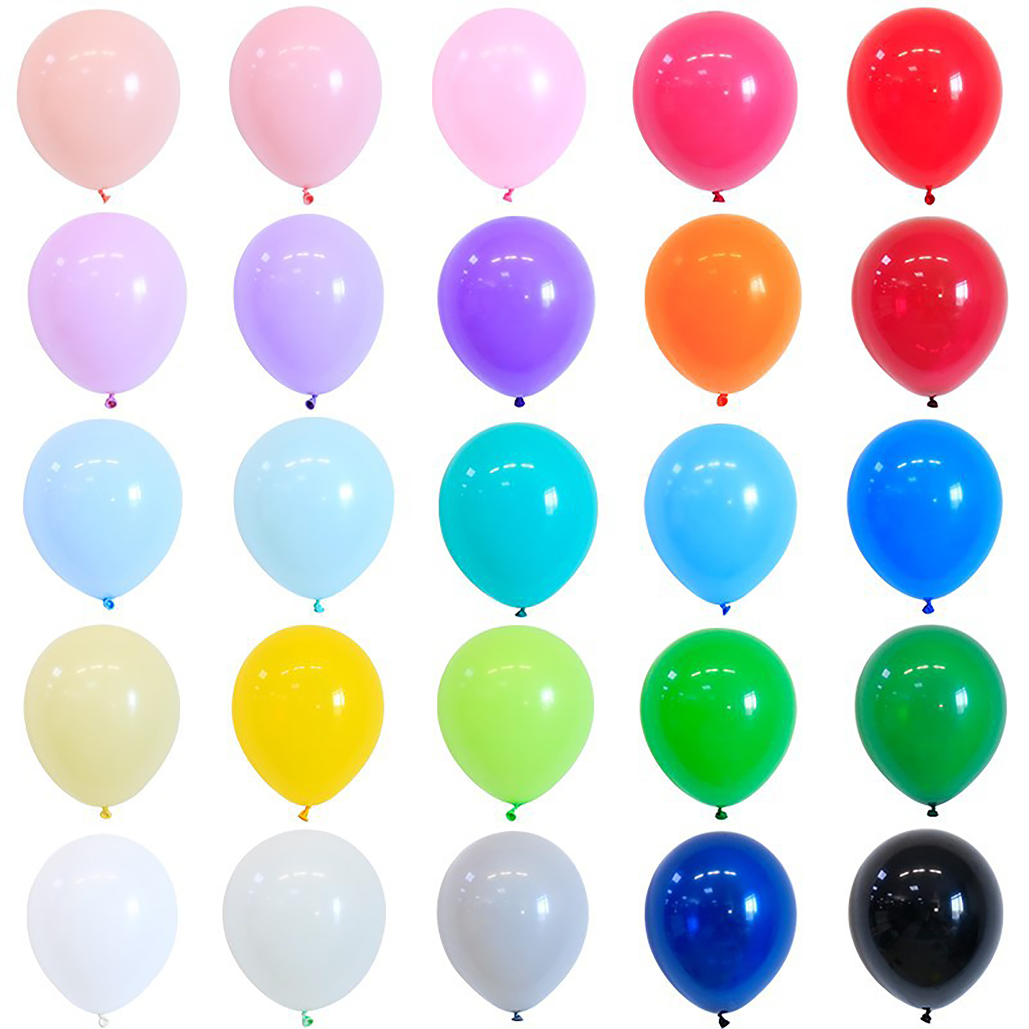 10 Inch Matte Latex Balloons 7