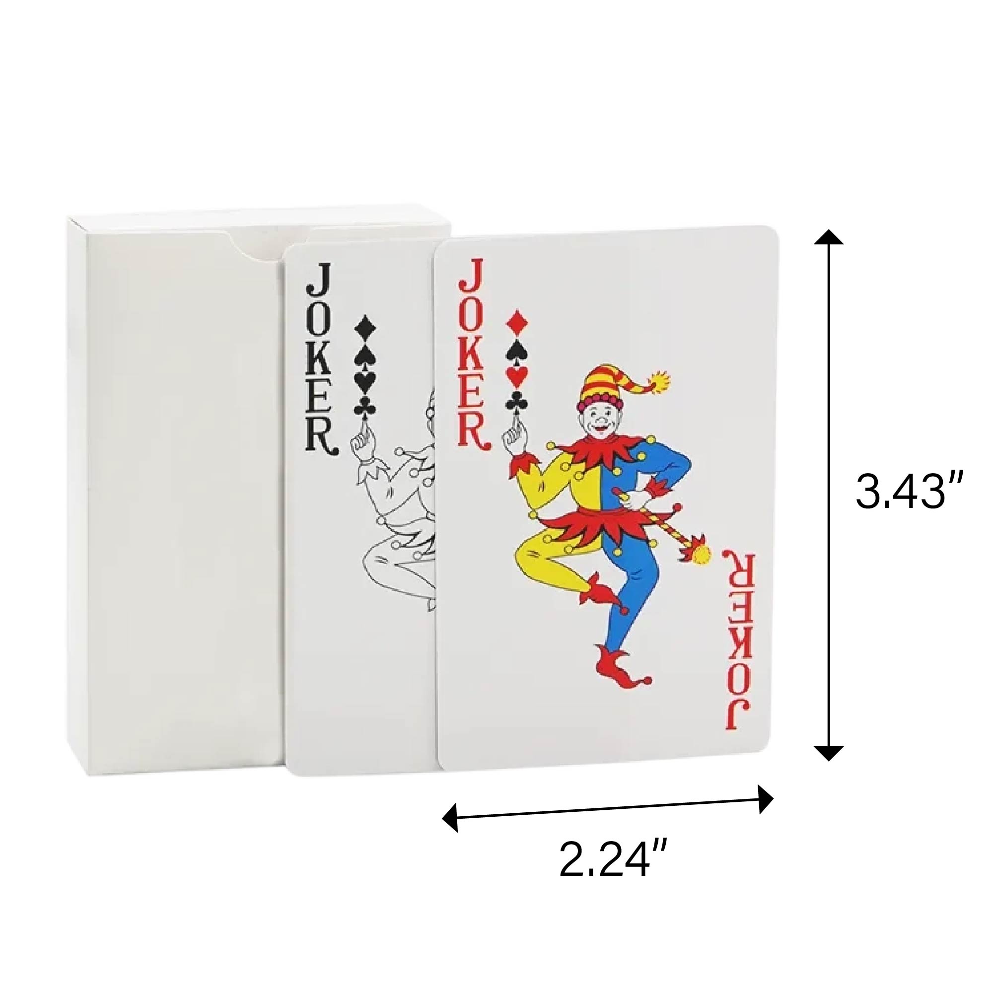 Advertising 320GSM Promotional Playing Cards 3