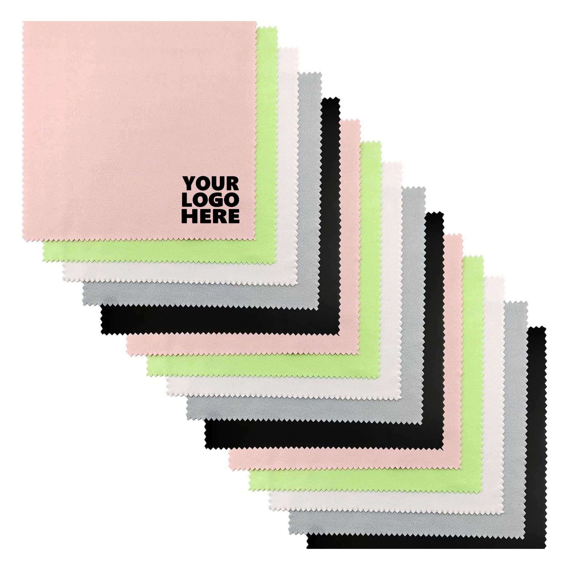 Custom Logo Microfiber Fabric Cloth for Eyewear 2