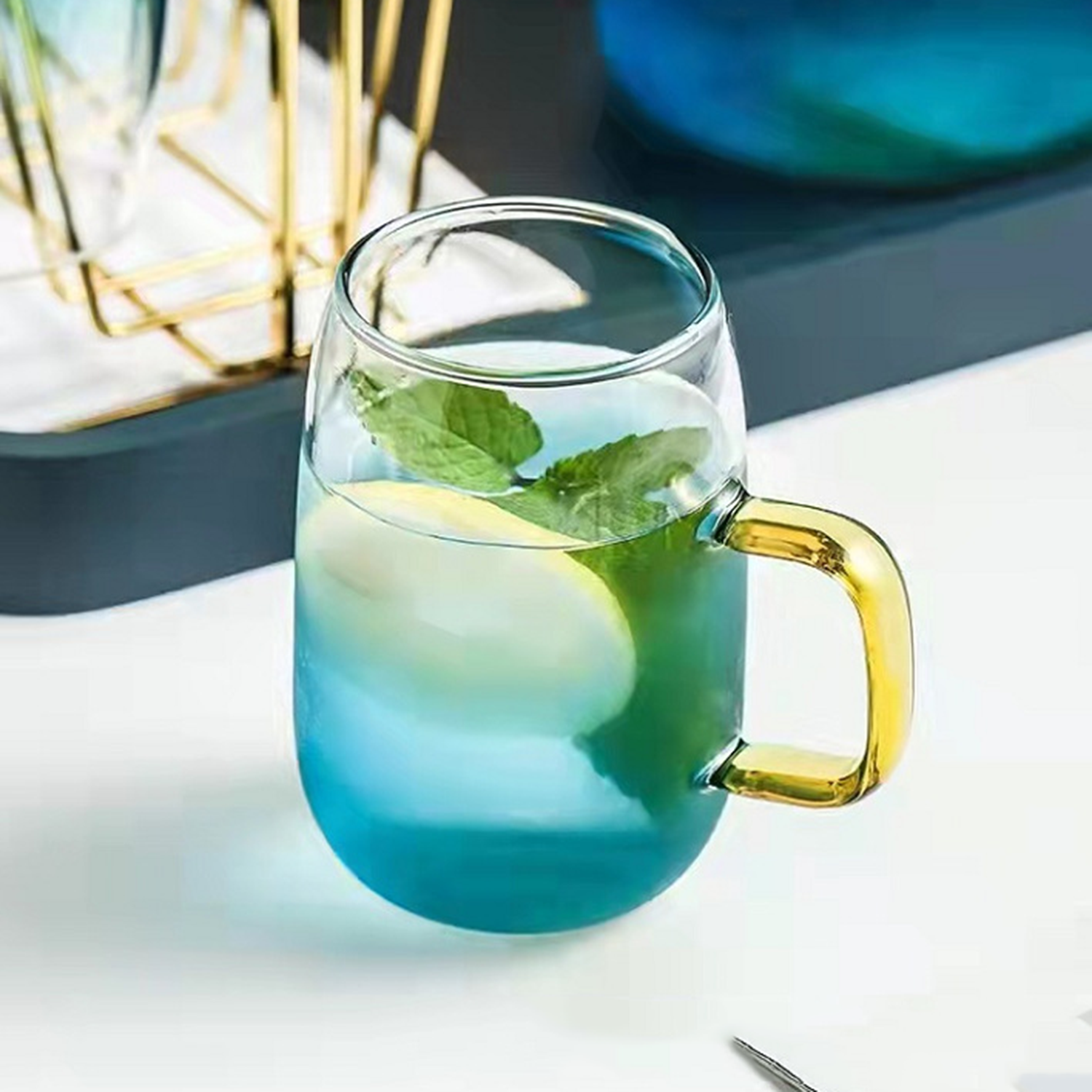 Larger Capacity Clear Glass Cup 6