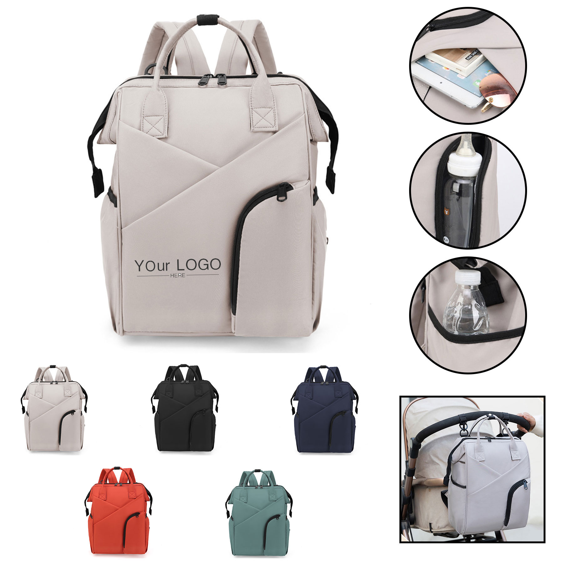 Unisex Baby Diaper Bags 2