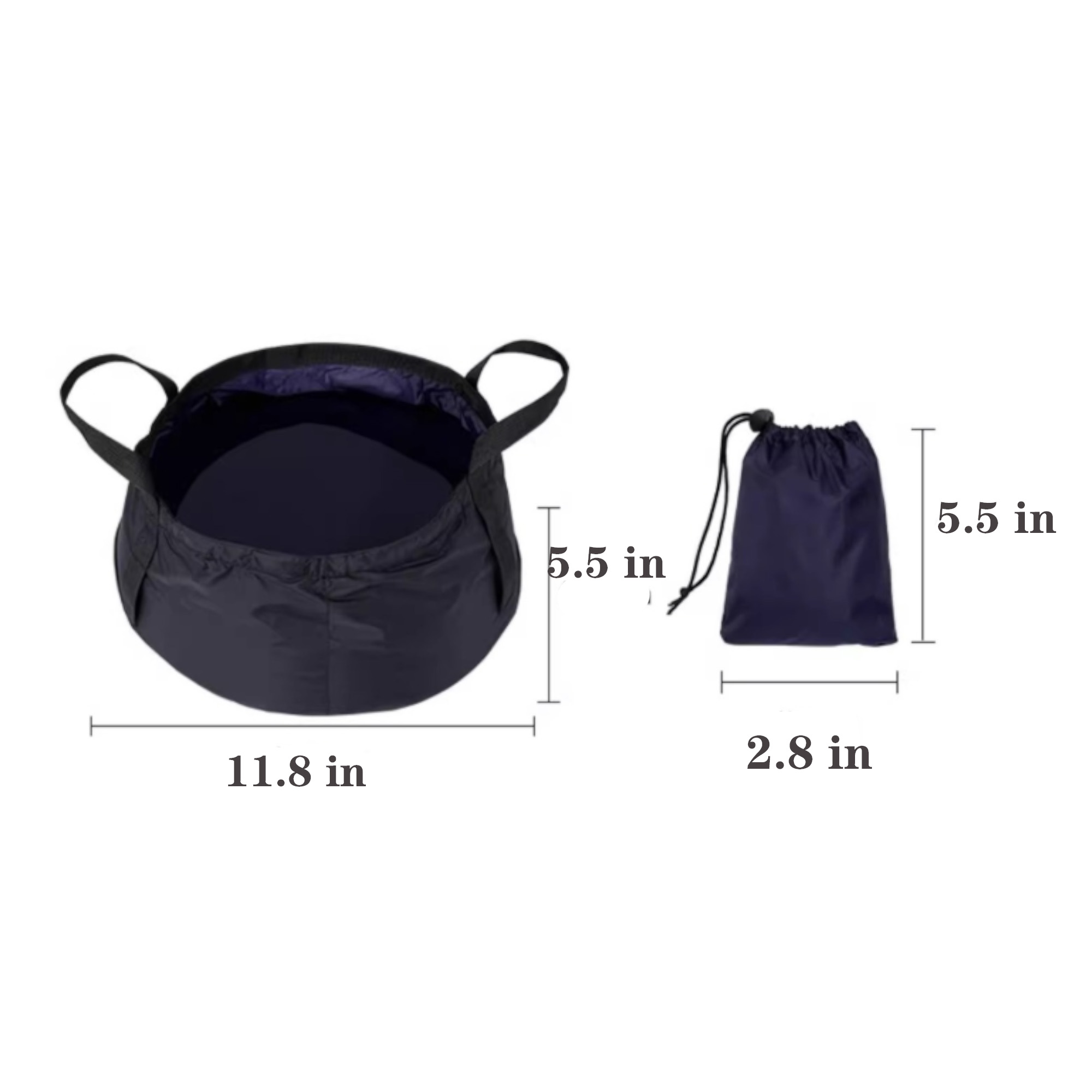 Foldable Travel Water Basin 2
