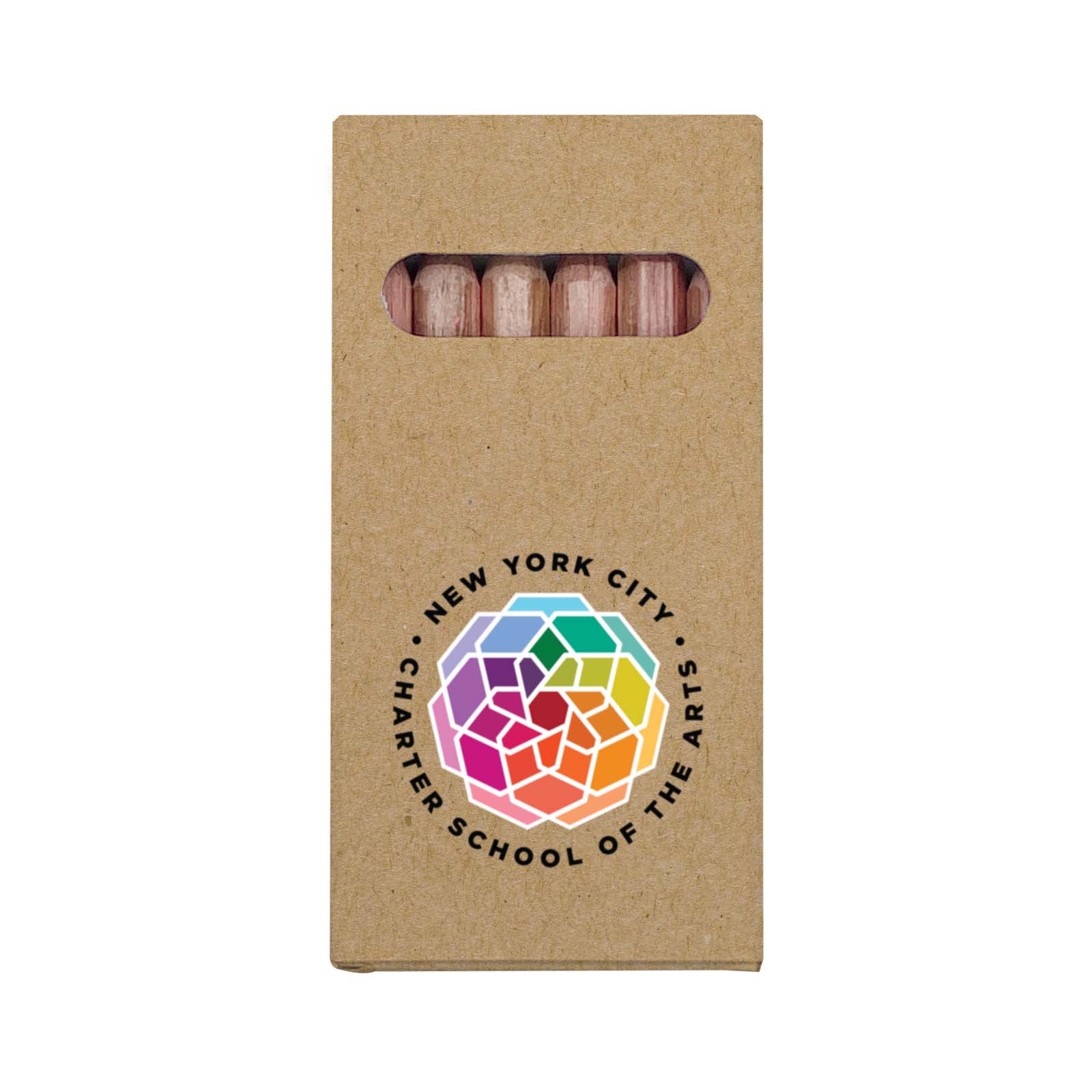 Full Color Six-Color Mini Wooden Pencil Set in Box 2