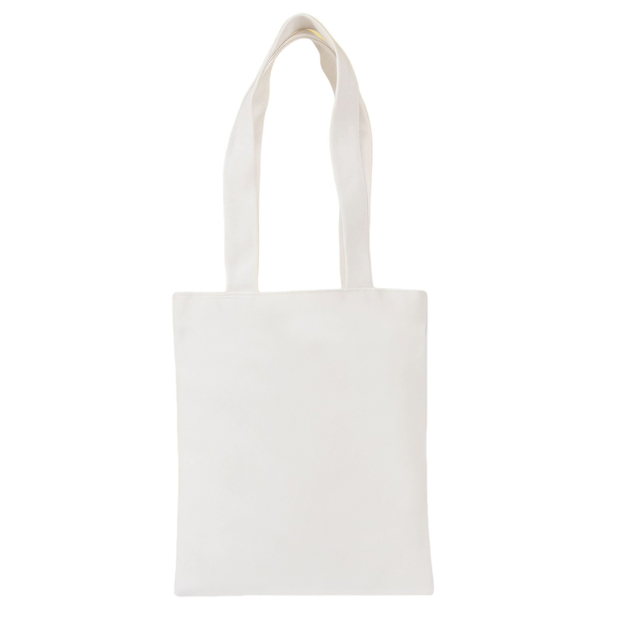 Small White Eco-Friendly Canvas Tote Bag - Reusable, Durable 3