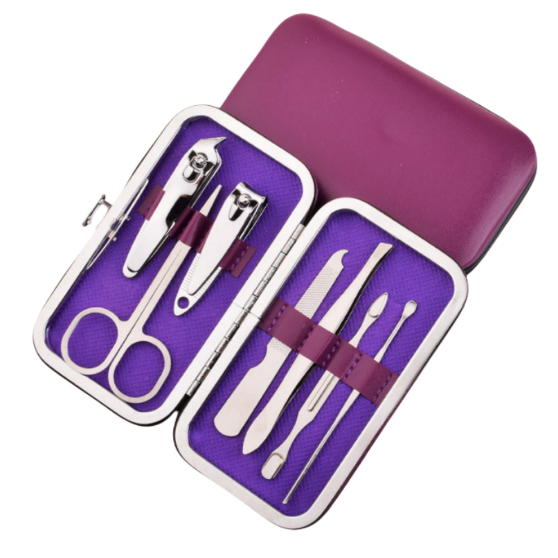 Professional 7 Pieces Manicure Set with Exquisite Case 4