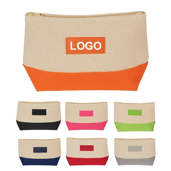Hotel gifts jute comestic bag 2