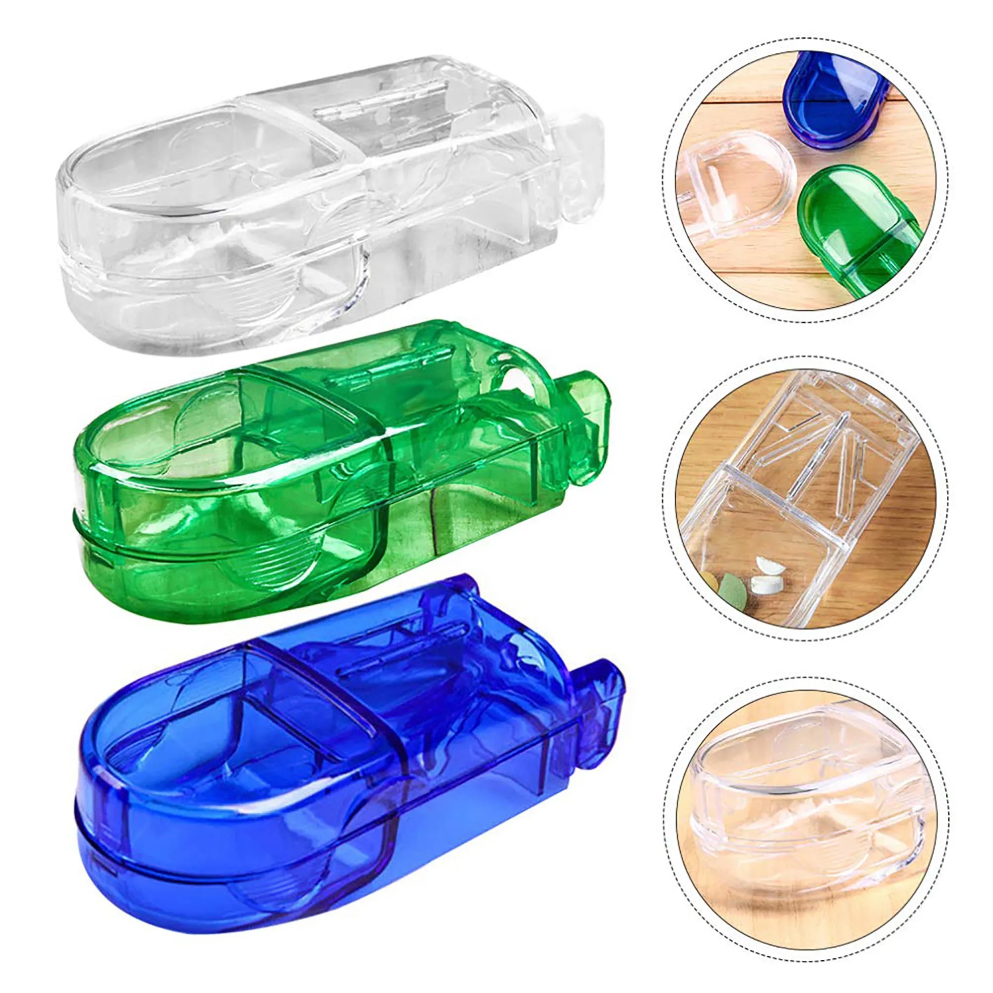Portable Travel Pill Cutter Splitter 4