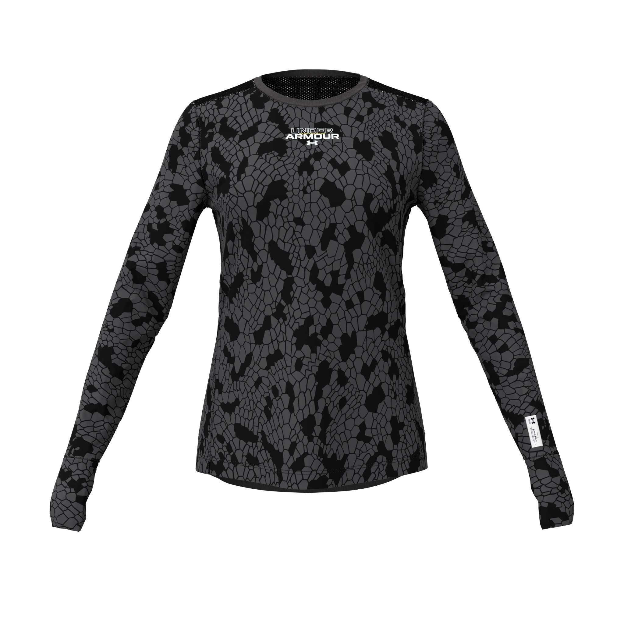 Women's UA Long Sleeve Printed Shooting Shirt 3