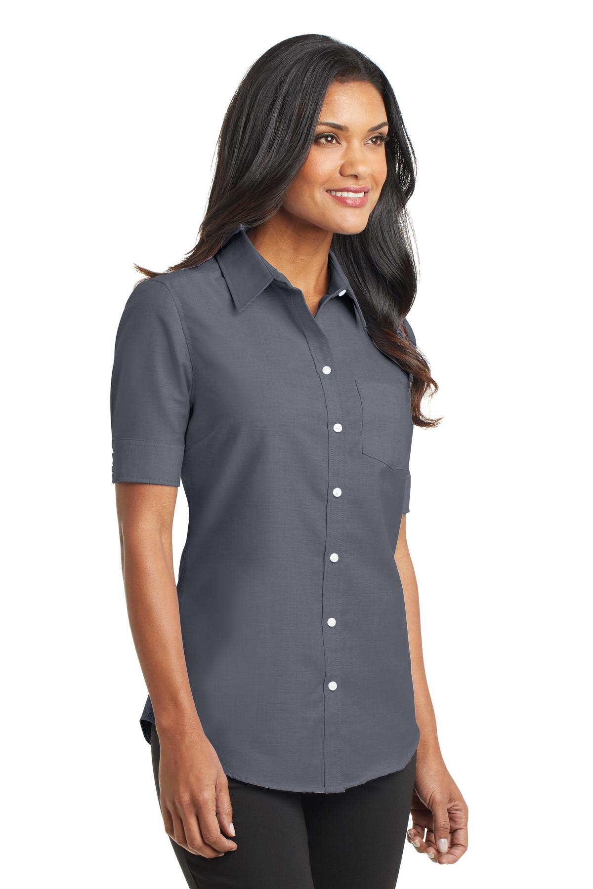 Women's Short Sleeve SuperPro Oxford Shirt